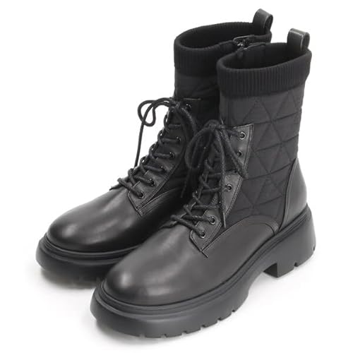 ジルスチュアート シュー] オックスフォードブーツ 厚底レースアップ