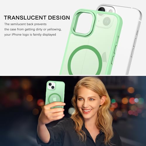 Coque iPhone 15 robuste et mince anti-empreintes compatible MagSafe - 4