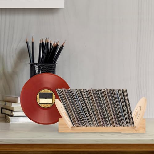 NUOBESTY Dikey plak standı, CD düzenleyici, büyük depolama alanı, ofis ve oturma odası için yer tasarrufu sağlayan çözüm - Görsel 2