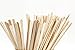 Fyess 500Pcs Small Wax Applicator Sticks Wood Spatulas Applicator for Hair Eyebrow Removal