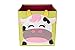 Kid's Happy Cow Collapsible Toy Storage Organizer by Clever Creations | Toy Box Folding Storage Cube for Kids Bedroom | Perfect Size Storage Cube for Books, Kids Toys, Baby Toys, Baby Clothes