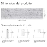 Zoom IMG-2 runner tavolo argento 75 x Zoom IMG-2 runner tavolo argento 75 x