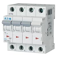 Eaton Moeller PLSM-C16/3N-MW Leitungsschutzschalter 16A 3P+N 3-polig+N C-Charakteristik LS-Schalter Sicherungsautomat MCB (242543 alt 245071)