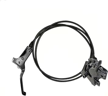 Bike Brake Set Front Bike Hydraulic Disc Brake for BAOLUJIE 2000W Electric Bike Include Inner and Outer Cables and Bike Brake Levers Kit Aluminum Alloy Brake Lever