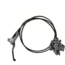 Bike Brake Set Front Bike Hydraulic Disc Brake for BAOLUJIE 2000W Electric Bike Include Inner and Outer Cables and Bike Brake Levers Kit Aluminum Alloy Brake Lever