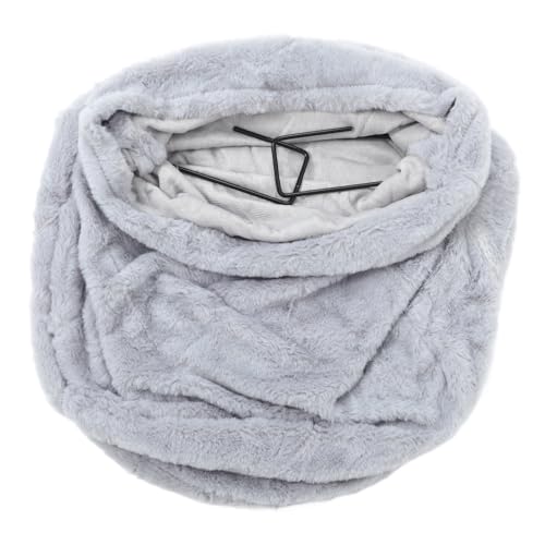 VICASKY Cat Window Perch Hammock Bed with Plush Lining Foldable Detachable Design for Indoor Cats Space Saving Comfortable Window Swing for Relaxation and Observation