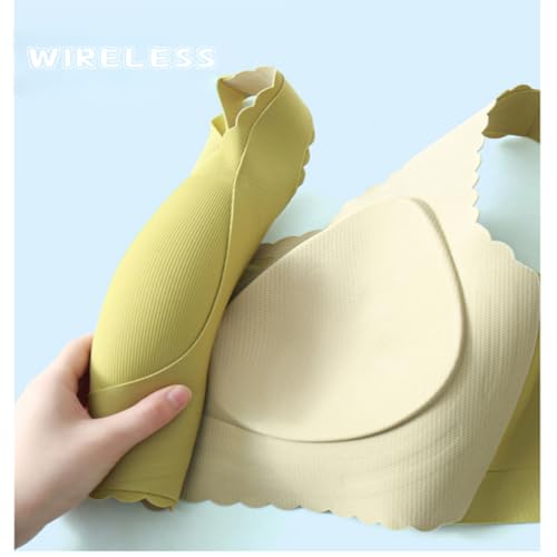 Verafits Bra, Full-Coverage Wirefree Shaper Bra, Thin Soft Scalloped, Bust Lifting & Shaping, Breathable, Seamless4