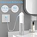BESTEK Water Dental Flosser Teeth Pick: Cordless Portable Oral Irrigator with 4 Jet Tips, Rechargeable IPX7 Waterproof Water Flosser for Teeth, Gums, Braces Care and Travel