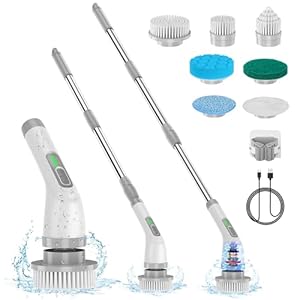Electric Spin Scrubber, Upgrade 7 i...