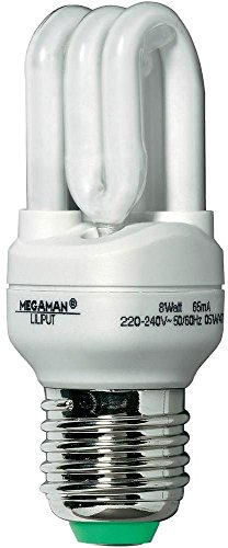 Megaman Liliput bombilla E27 8 W