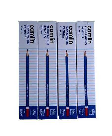 camlin Supreme HD Pencils,Pack of 4-image-40