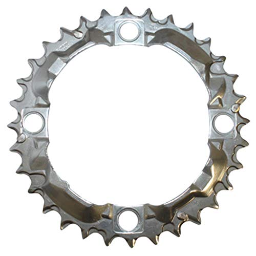 Plateau VTT Triple diam 104 interm 32dts Argent 4 Branches Shimano Origine alivio m415 7/8