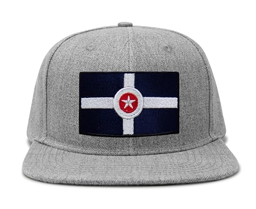 Image of International Tie City Hat for Men and Women, Adjustable Snapback Trucker Baseball Cap with Embroidered Patch