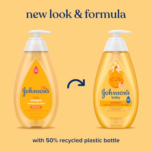 Image of Johnson's Baby Shampoo with Aloe & Vitamin B5, Tear-Free, 20.3 fl. oz