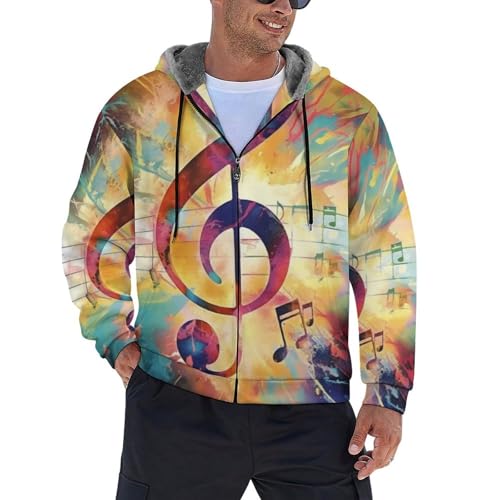 Veste zippée à manches longues homme et sweat-shirt de travail chaud en polaire