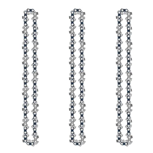 Siebwin 3PCS 6 Pouces 1/4 36 Mini Tronçonneuse ÉLectrique Sans Fil Chaîne De Scie À Chaîne Pour La Coupe Du Bois Branches D'arbres ÉLagage Cour Jardinage Cover