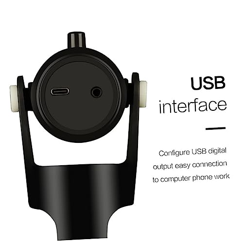 Microphone USB en ABS avec pied réglable orientable - 5