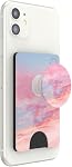 PopSockets Phone Wallet with Expanding Phone Grip, Phone Card Holder - Pink Clouds