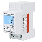 Jeanoko Kleine Haushaltsgeräte LCD-Display Elektronischer Energiezähler Mikroelektronik-Energiezähler für den Haushalt