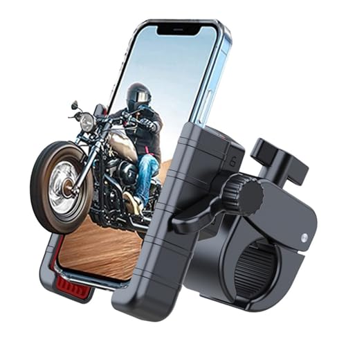 Taginke Motorcycle Phone Mount, [Support Video Recording] Bike Phone Mount ...