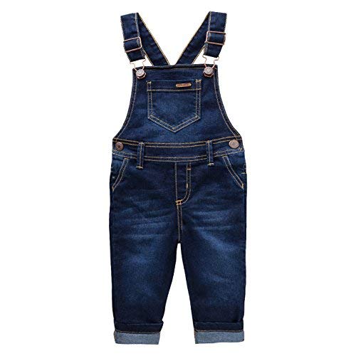 Offcorss Bib Overalls For Baby Boys Size 0-3M Blue Adjustable Straps Slim Overol Niños #TOP6