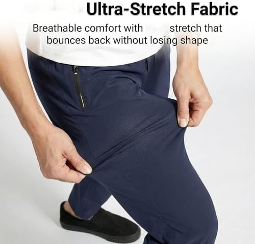 Comfysfit Stretchactive 2026 New Women's Ultra Stretch Ice Silk Comfort Casual Pants - Quick Drying Travel Hiking Pants (US, Alpha, Large, Regular, Regular, Style-c) - 3