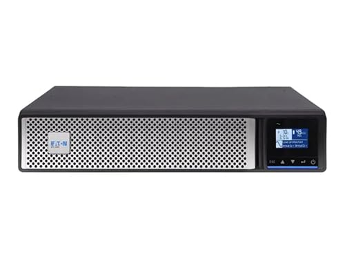Eaton 5PX1000RTG2 1000VA/1000W Line-Interactive Sine Wave UPS, 120V, 8 NEMA 5-15R, 2U Rack/Tower, LCD, USB & RS-232, Network Card Option, ACE 3 Year Warranty Included