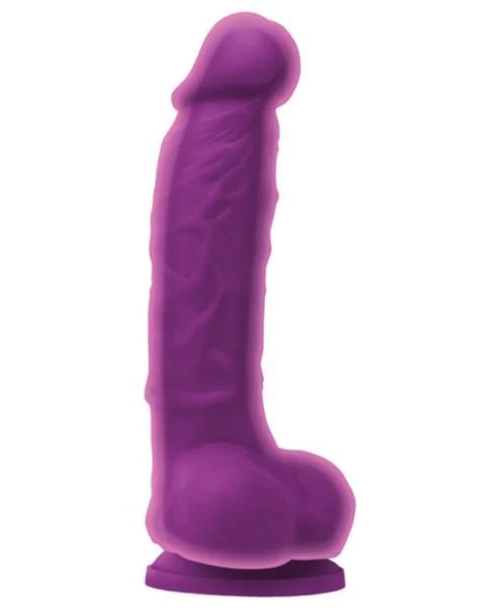 Dildo double densité 5 pouces NS Novelties Colours Purple pour stimulation intime douce - 3