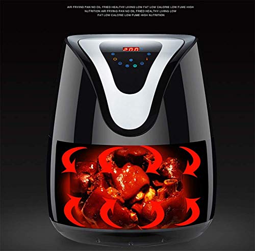 Air fryers 2.5 quart mini four oilless multifonction avec écran digital LCD 1230W - 8
