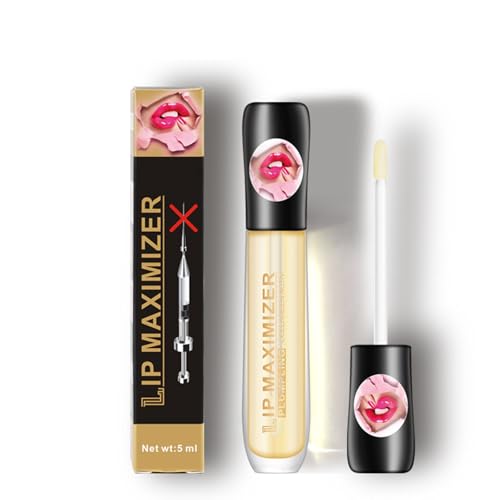 Rostblant Lip Plumping Aceite, Bálsamo Labial Aceite, Bálsamo Labial Visible Agranda los Labios, Reduce las Arrugas Labiales Aceite de Bálsamo Labial, Bálsamo Labial Brillo de Perla, Bálsamo Labial