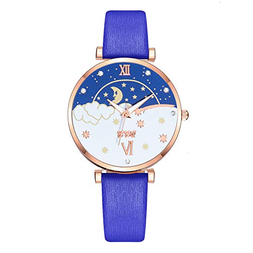 Uhren für Damen Luxus Elegant Analog Quarz Armbanduhr Cover