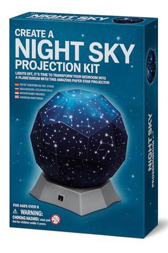 Ameisenkeks Proyector de cielo nocturno – Planetario DIY con constelaciones – Kit de ciencia creativa para niños a partir de 8 años