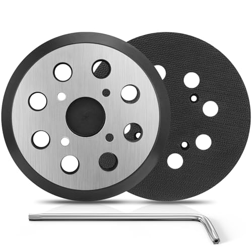 Milwaukee 5 Inch 8 Hole Sander Pad (2 Pack)