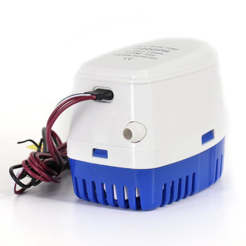 Bomba sumergible pequeña ajustable Bomba de achique automática for barco, 12 V, 24 V, 750 GPH, 1100 GPH, CC, sumergible, eléctrica, pequeña(220V)