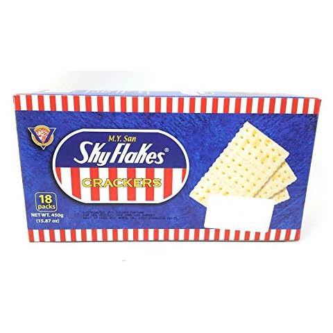 M.Y. San Skyflakes Crackers, 450g 18 Individually Packs Cover