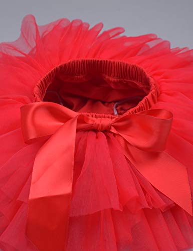 Image of Baby Girls Tutu Bloomers Diaper Cover Cotton Tulle Bloomers and Headband Set