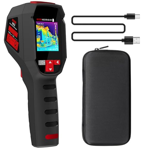 BSIDE Thermal Imaging Camera 240 x 240 Resolution Handheld Infrared IR Camera, 15 Thermal Palettes with 320 x 240 Full-Viewing TFT Display for Home Inspection HVAC Heat Pump Circuit Break, -4℉~1022℉