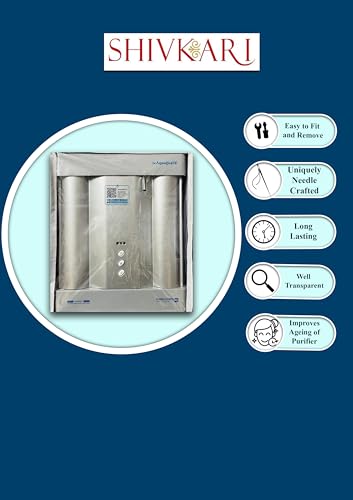Image of Protective Cover Compatible With Eureka Forbes Dr. Aquaguard Compact Model Water Purifier (Grey)