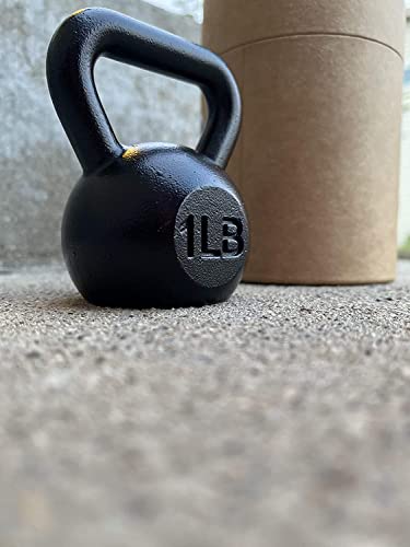 Kettlebell Bottle Opener, 1lb | Patent pending | Weightlifting beer gifts for men and women | Gifts for dad who has everything