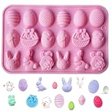1 Stück Silikonform Ostern Silikon Backform Ostern Oster Backform Silikonform Osterhase Oster...