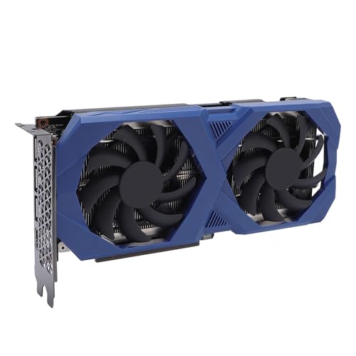 da 192 Bit GDDR6 Potente Scheda Video Grafica da Gioco Ventilatori di Raffreddamento Silenzioso Frequenza di Base a 1320 MHz per 7 8 10 Computer PC da Multimedia 12 GB