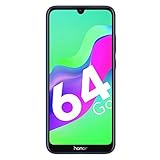Honor 8A 2020 - Smartphone Débloqué 4G - (Ecran : 6,1 Pouces - 3Go RAM - 64Go ROM - Double Nano SIM - Android P) Bleu [Version Française]