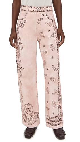 ALÉMAIS Women's Akia Straight Leg Denim Jeans