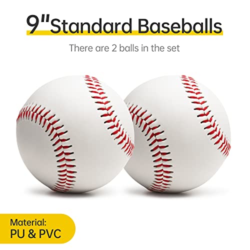 Baseball Catching And Pitching Trainer, Baseball Infielder Gloves 12.5", Right Hand Throwing Baseball Gloves, Baseball Softball Strength Training Set, Baseball Beginner, Youth Baseball Training Tools #TOP5