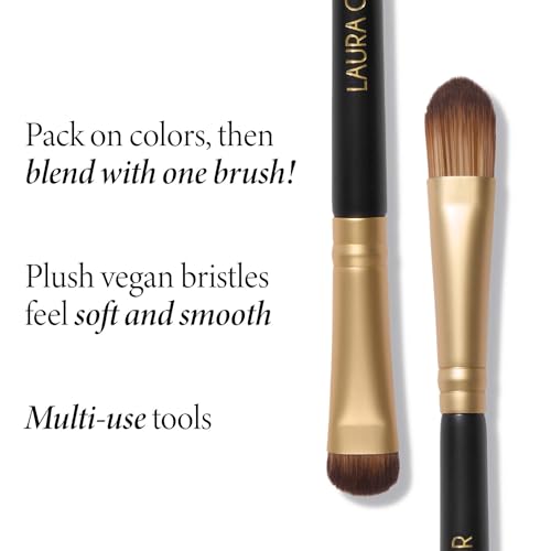 image for LAURA GELLER NEW YORK Dual-Ended Eyeshadow Brush - Domed Shader & Blen