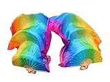 belly dance plus size Seda natural de alta calidad: tejido 100% seda, pintado a mano con colores vibrantes y degradados suaves que generan un efecto visual hipnótico en movimiento. Perfecto para bellydance, danza tribal y espectáculos de fusión.