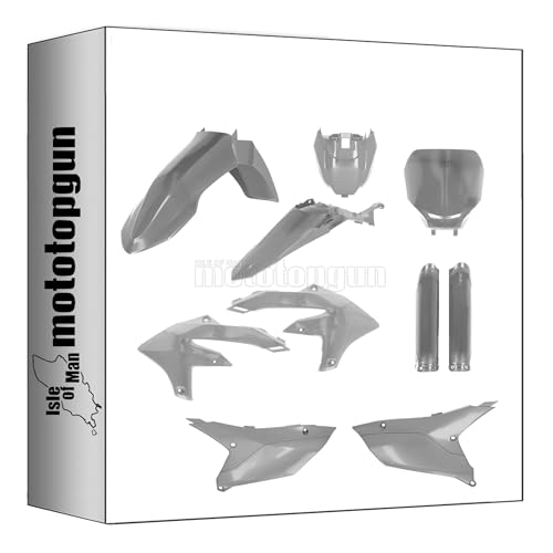 Plastique gris Acerbis 0025468.070 de qualité supérieure pour Yamaha YZ 450 F 2023-2025