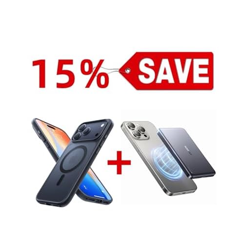 MinMag 10,000mAh Power Bank & Magnetic Case — Buy Together to Save 15%