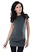 Purpless Maternity 100% Cotton Pregnancy T-shirt 5025 (6, Army Gray)