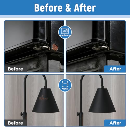 Image of Black Touch Up Paint Semi-Gloss Black Multi Surface Acrylic Touch Up Paint Pen Repair for Metal,Wall,Door,Appliance,Cabinets,Wood,Furniture,Enamel 1.5 Fl Oz Semi-Gloss